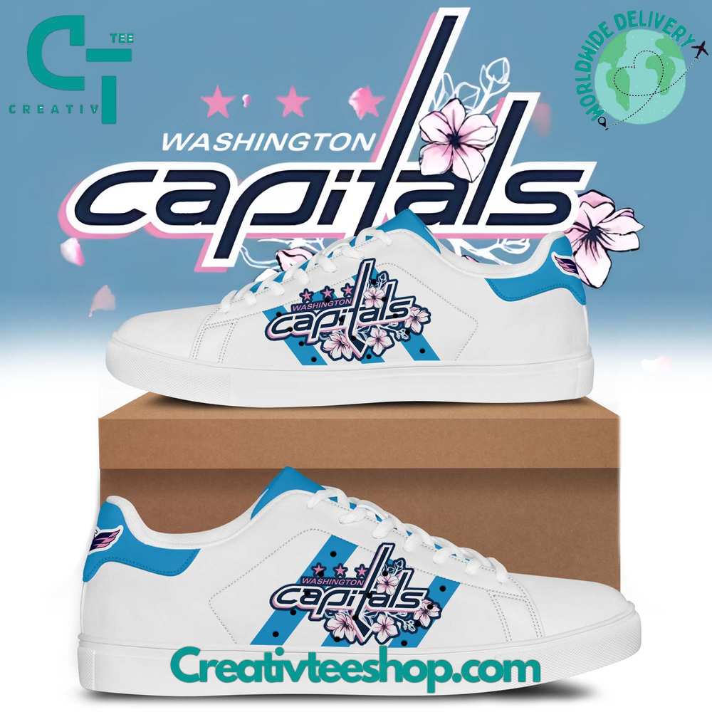 JWFancy Washington Capitals Skate Stan Shoes Sneakes For Men And Women