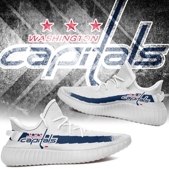 JWFancy Washington Capitals Yeezy Boost Shoes For Men And Women