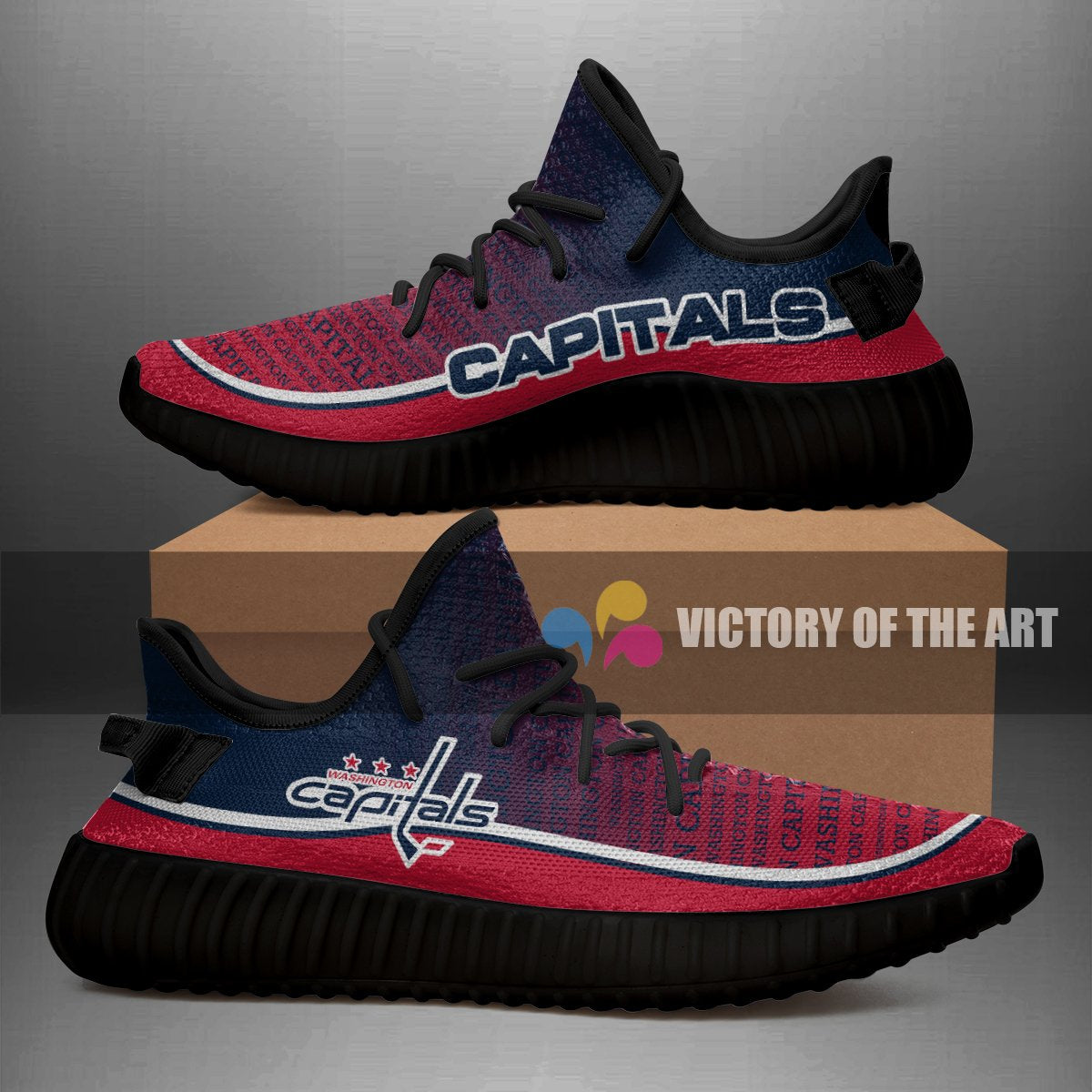 JWFancy Washington Capitals Yeezy Boost Shoes For Men And Women