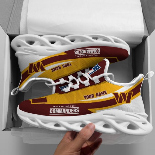 JWFancy Washington Commanders NFL Max Soul Shoes Sneakers For Men And Women