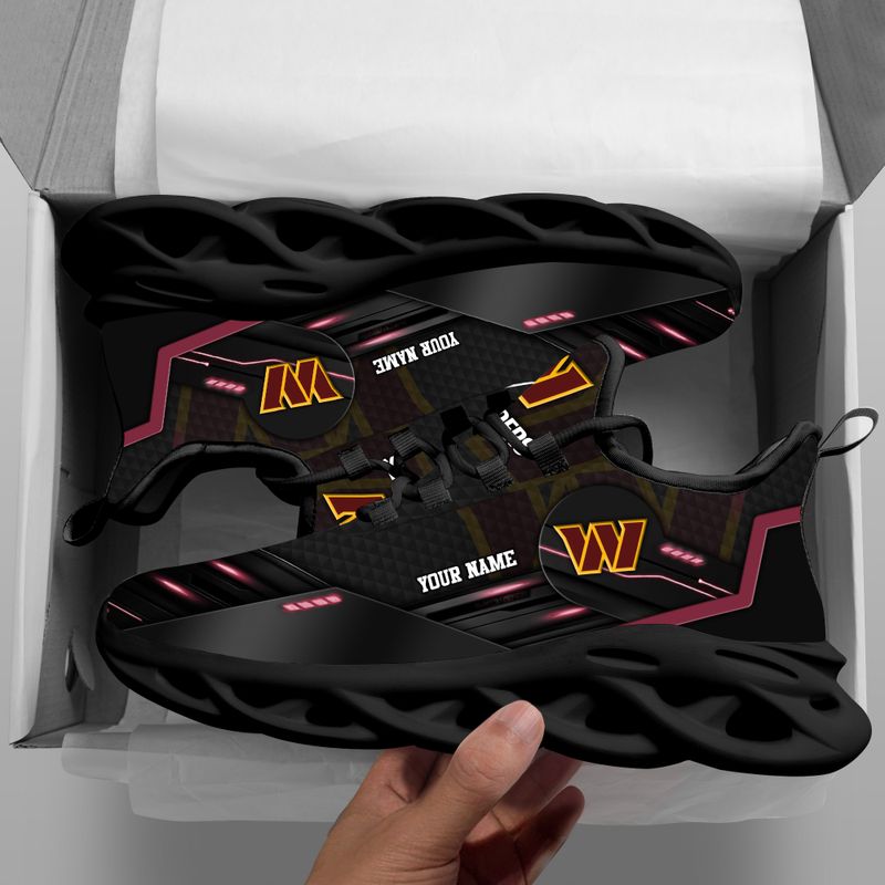 JWFancy Washington Commanders NFL Max Soul Shoes Sneakers For Men And Women