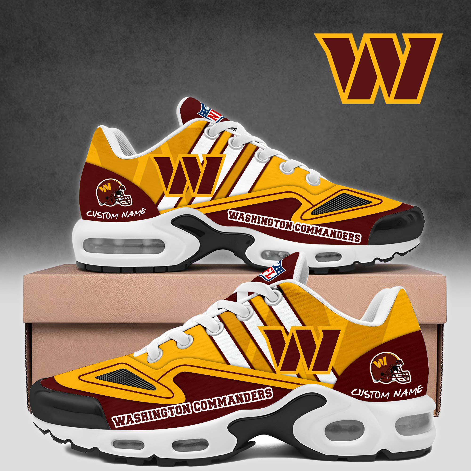 JWFancy Washington Commanders TN Shoes Sneakers For Men And Women