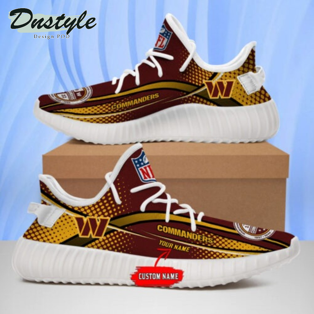 JWFancy Washington Commanders Yeezy Boost Shoes For Men And Women