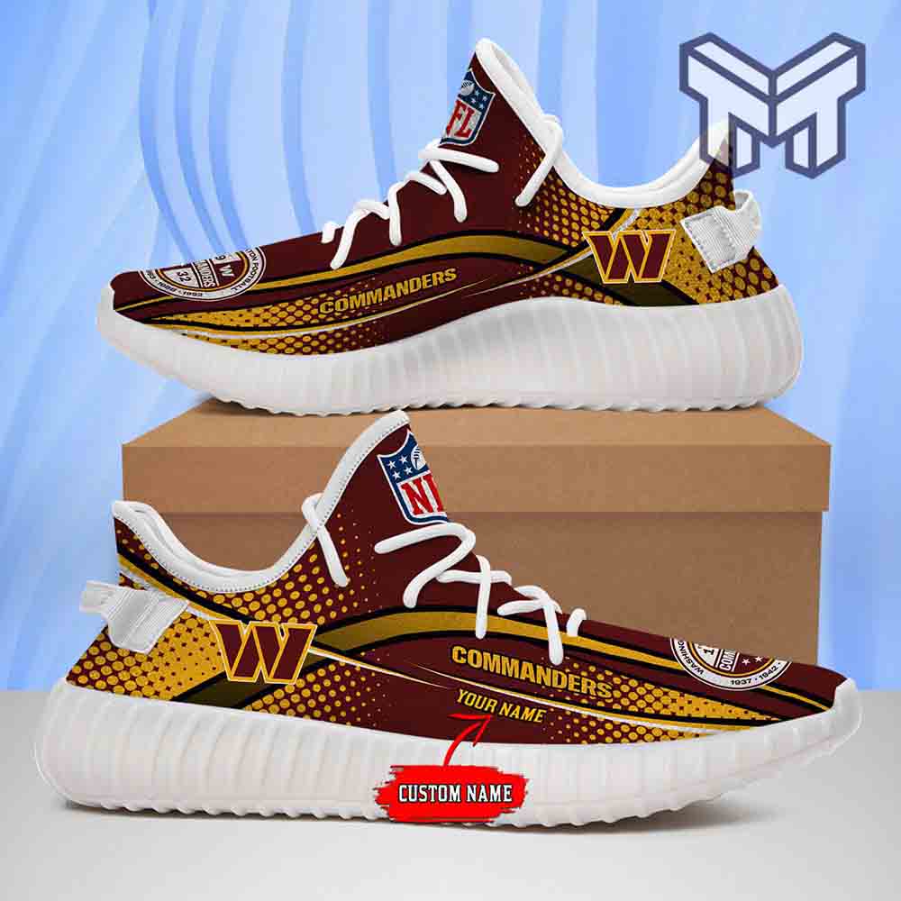 JWFancy Washington Commanders Yeezy Boost Shoes For Men And Women