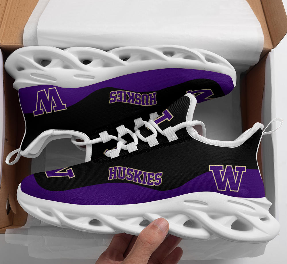 JWFancy Washington Huskies Max Soul Shoes Sneakers For Men And Women