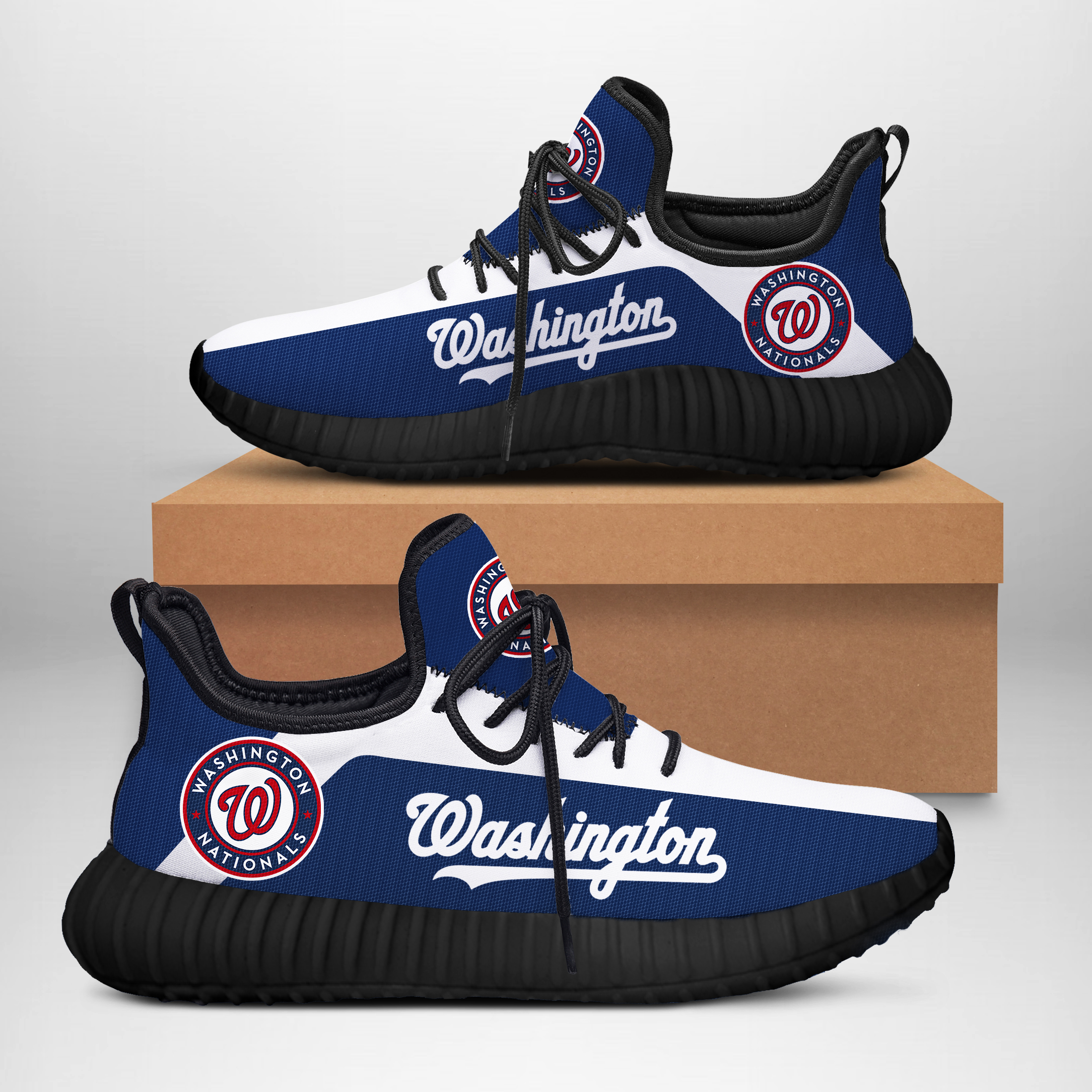 JWFancy Washington Nationals Reze Sneakers Shoes For Men And Women