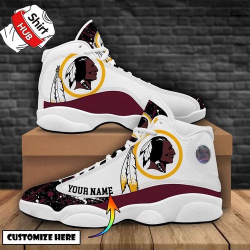 JWFancy Washington Redskins AJ13 Sneakers Shoes For Men And Women