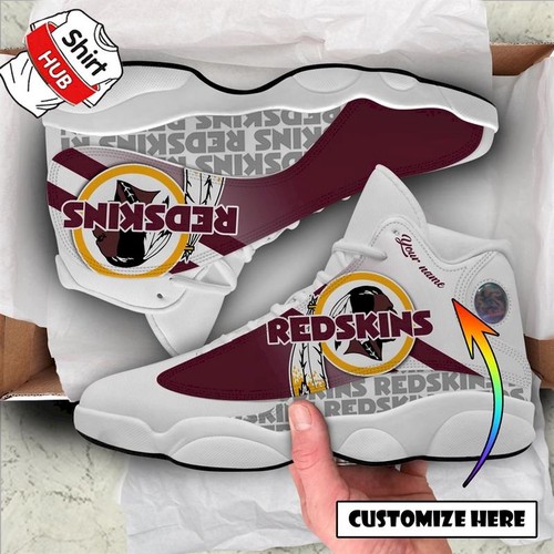 JWFancy Washington Redskins AJ13 Sneakers Shoes For Men And Women
