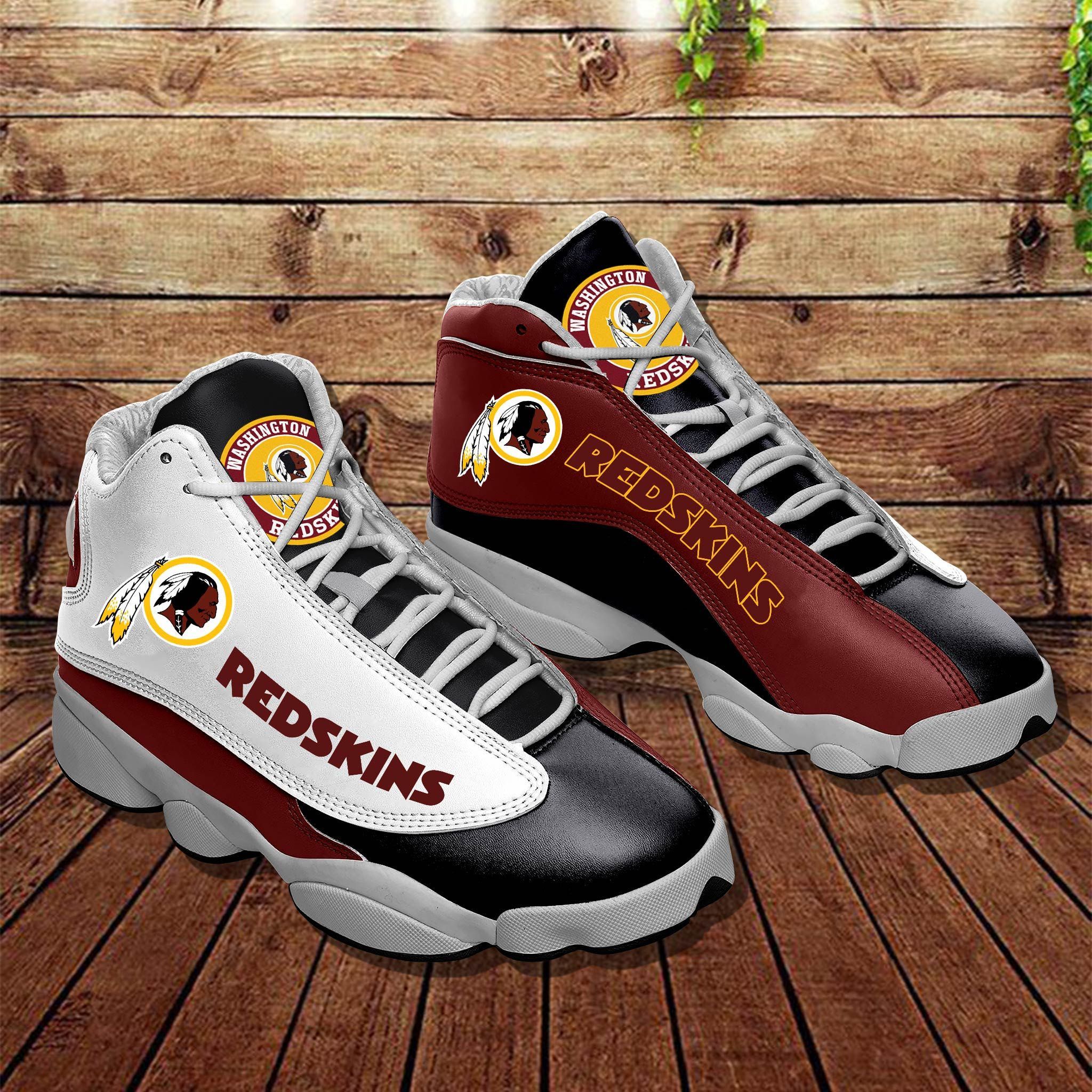 JWFancy Washington Redskins AJ13 Sneakers Shoes For Men And Women