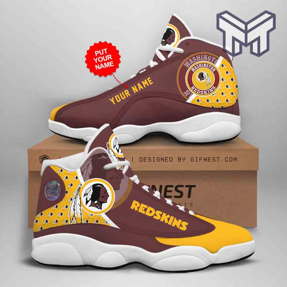 JWFancy Washington Redskins AJ13 Sneakers Shoes For Men And Women