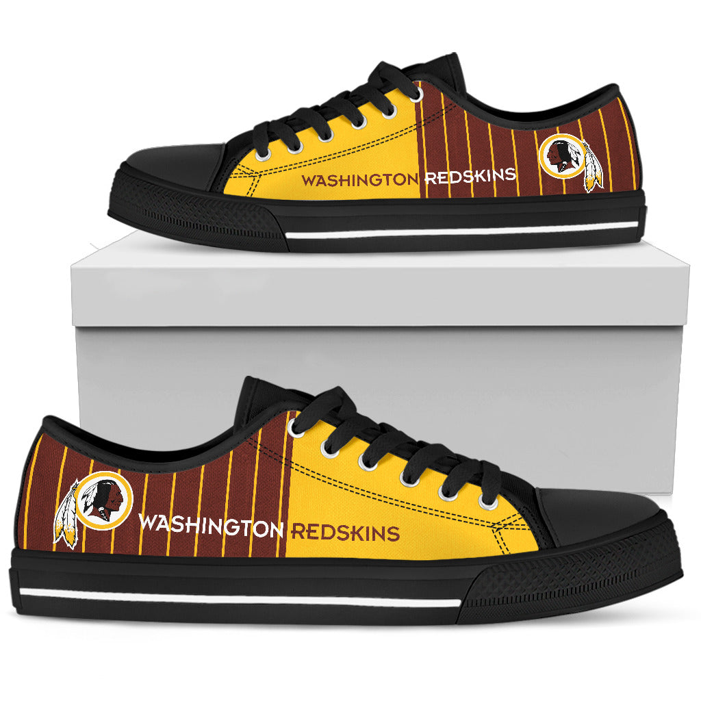 JWFancy Washington Redskins Low Top Canvas Sneakers Shoes For Men And Women