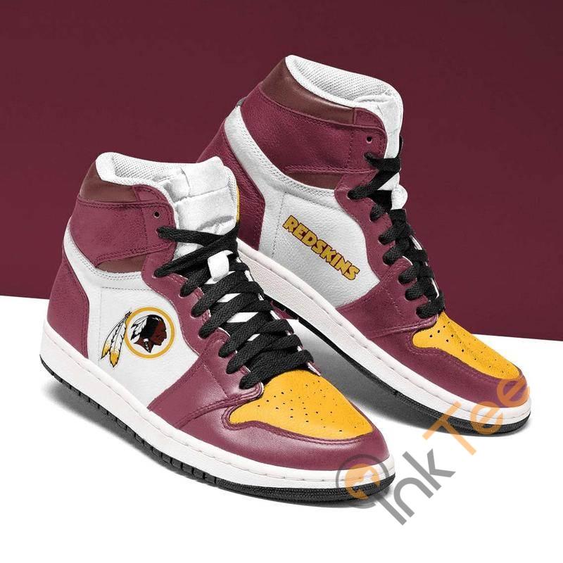 JWFancy Washington Redskins NFL AJ1 High Sneakers Shoes For Men And Women