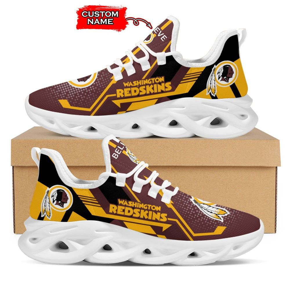 JWFancy Washington Redskins NFL Max Soul Shoes Sneakers For Men And Women
