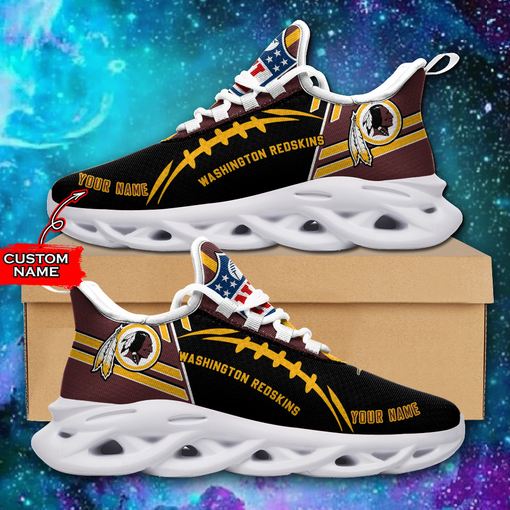 JWFancy Washington Redskins NFL Max Soul Shoes Sneakers For Men And Women
