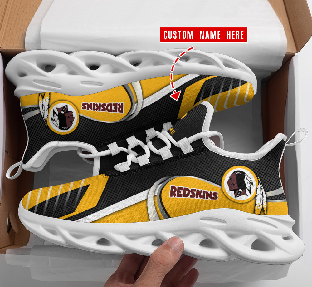 JWFancy Washington Redskins NFL Max Soul Shoes Sneakers For Men And Women