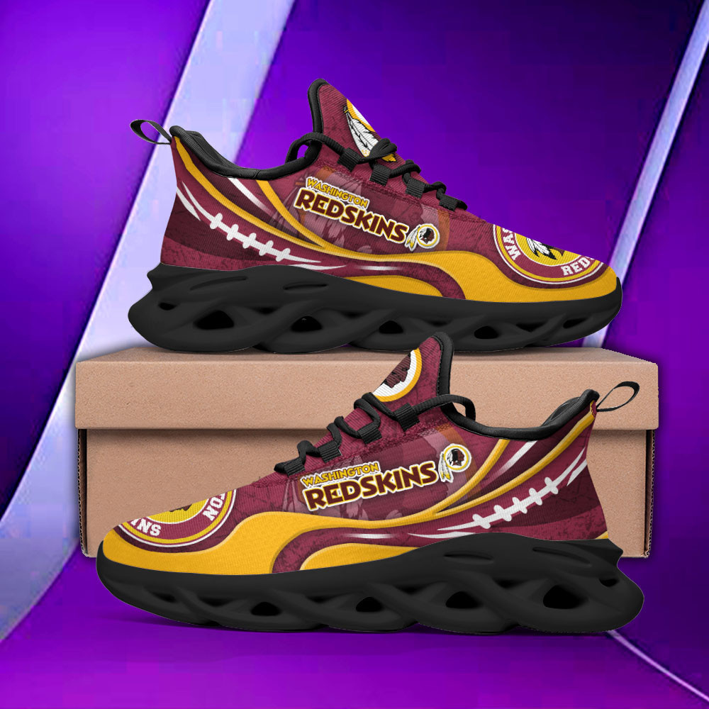 JWFancy Washington Redskins NFL Max Soul Shoes Sneakers For Men And Women