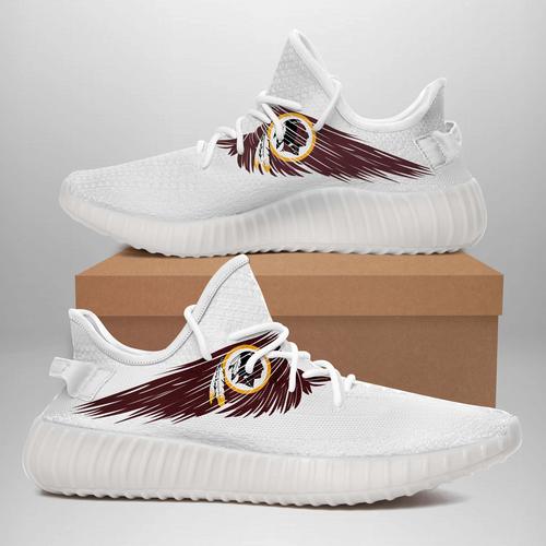 JWFancy Washington Redskins Yeezy Boost Shoes For Men And Women