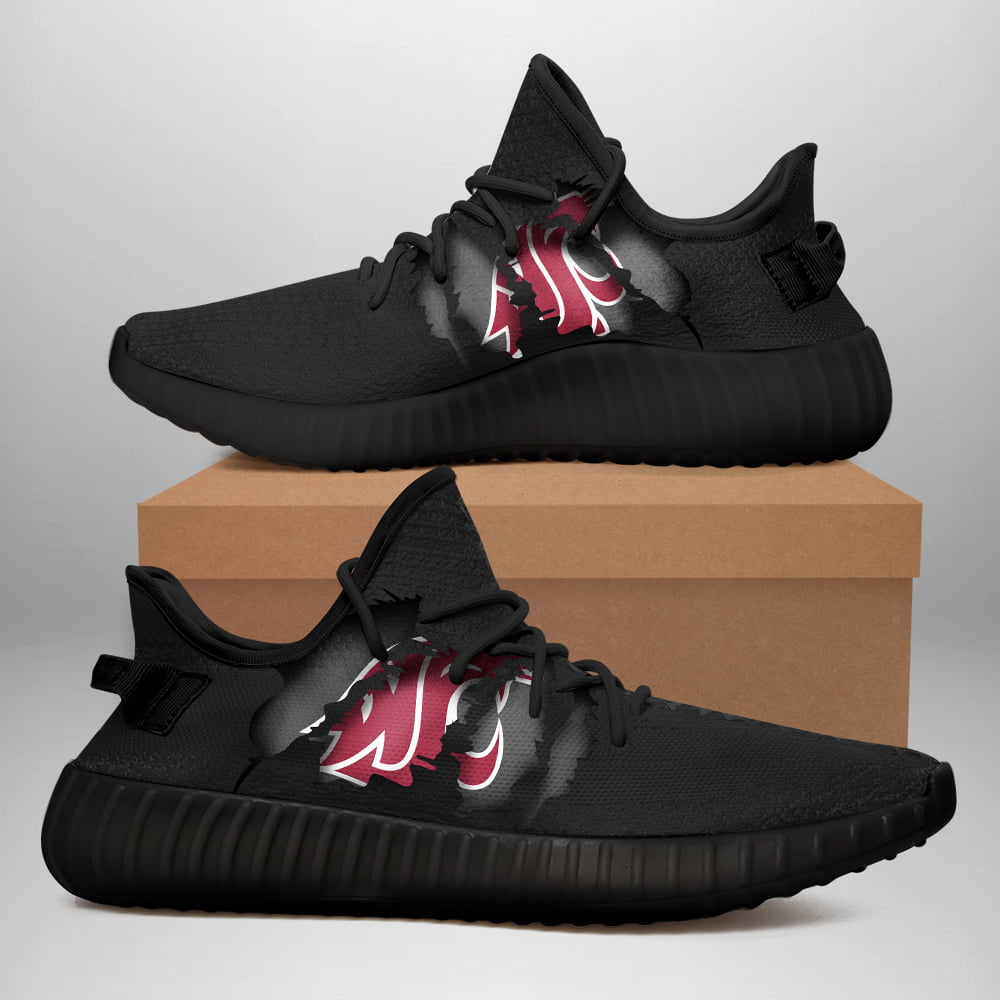 JWFancy Washington State Cougars Yeezy Boost Shoes For Men And Women