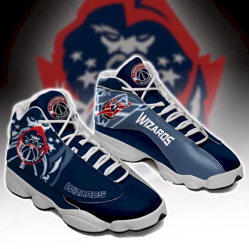 JWFancy Washington Wizards AJ13 Sneakers Shoes For Men And Women