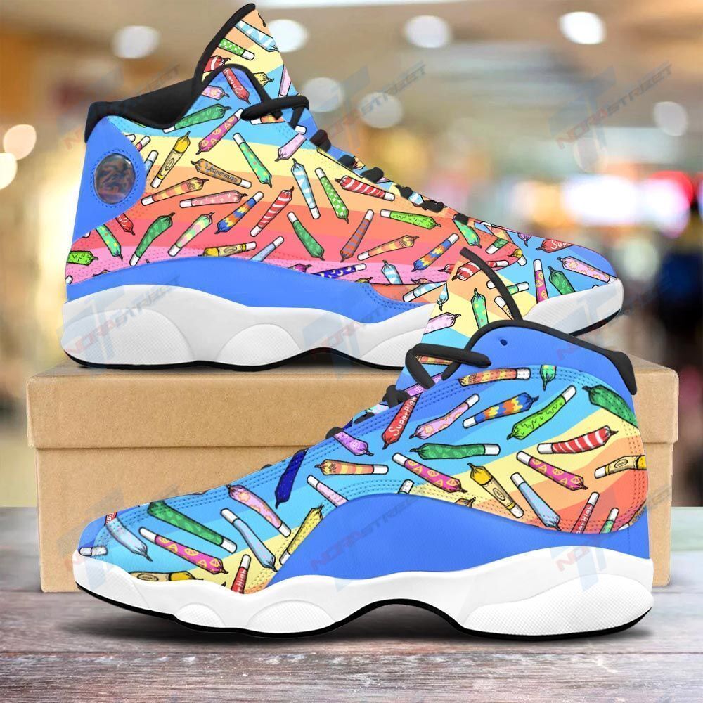 JWFancy Weed AJ13 Sneakers Shoes For Men And Women