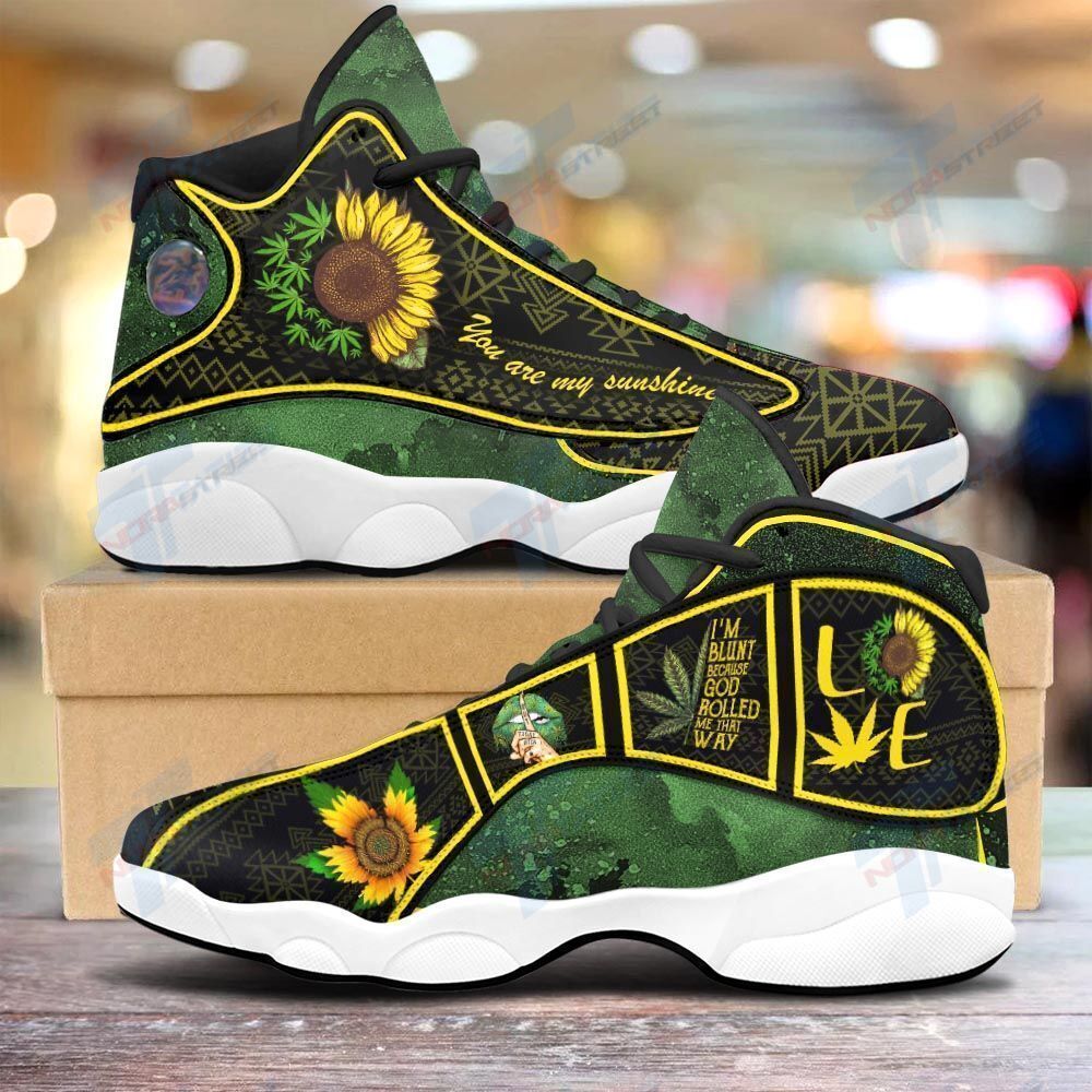JWFancy Weed AJ13 Sneakers Shoes For Men And Women