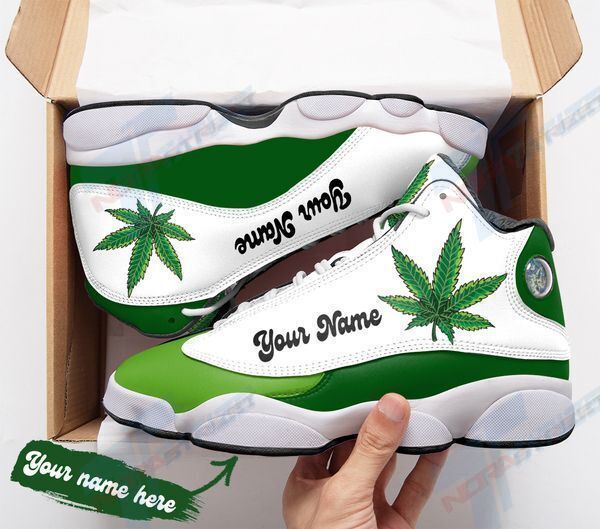 JWFancy Weed AJ13 Sneakers Shoes For Men And Women