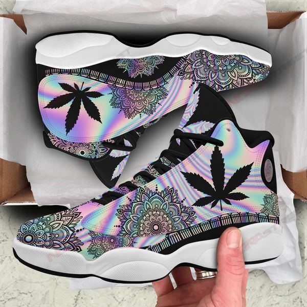 JWFancy Weed AJ13 Sneakers Shoes For Men And Women