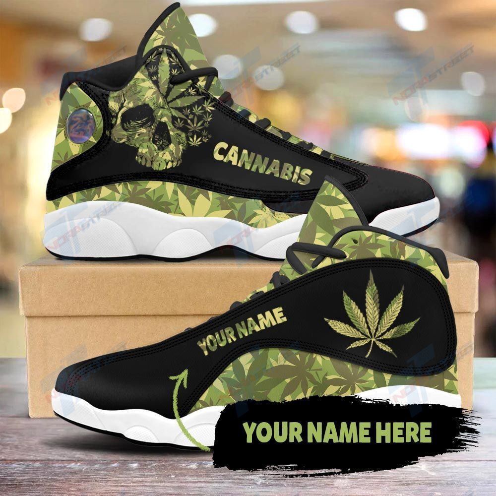 JWFancy Weed AJ13 Sneakers Shoes For Men And Women