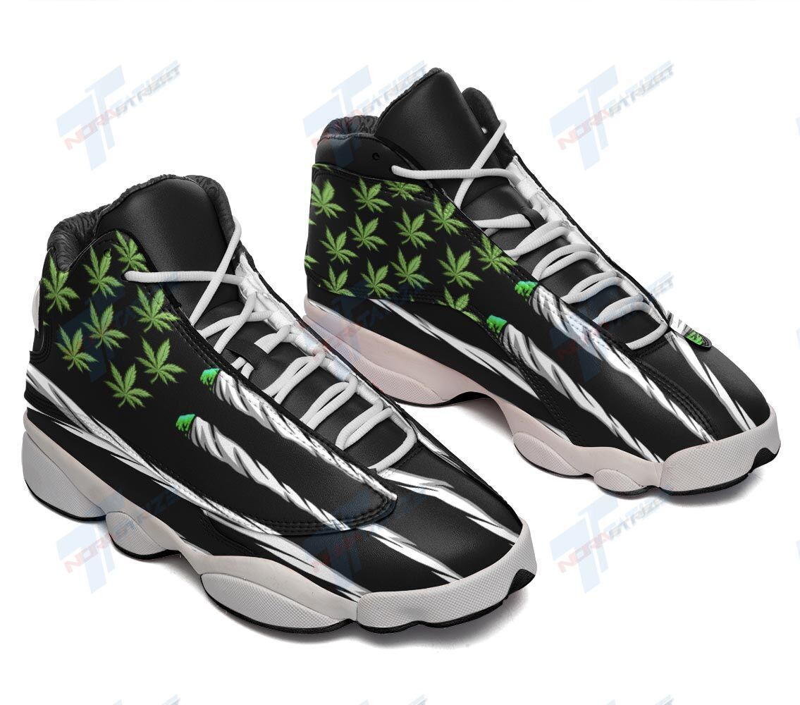 JWFancy Weed AJ13 Sneakers Shoes For Men And Women