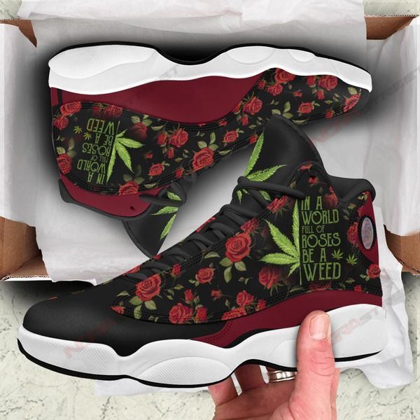 JWFancy Weed AJ13 Sneakers Shoes For Men And Women