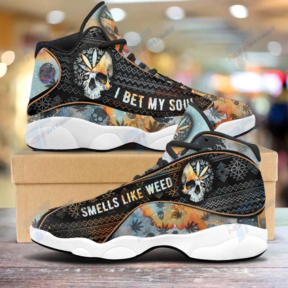JWFancy Weed AJ13 Sneakers Shoes For Men And Women