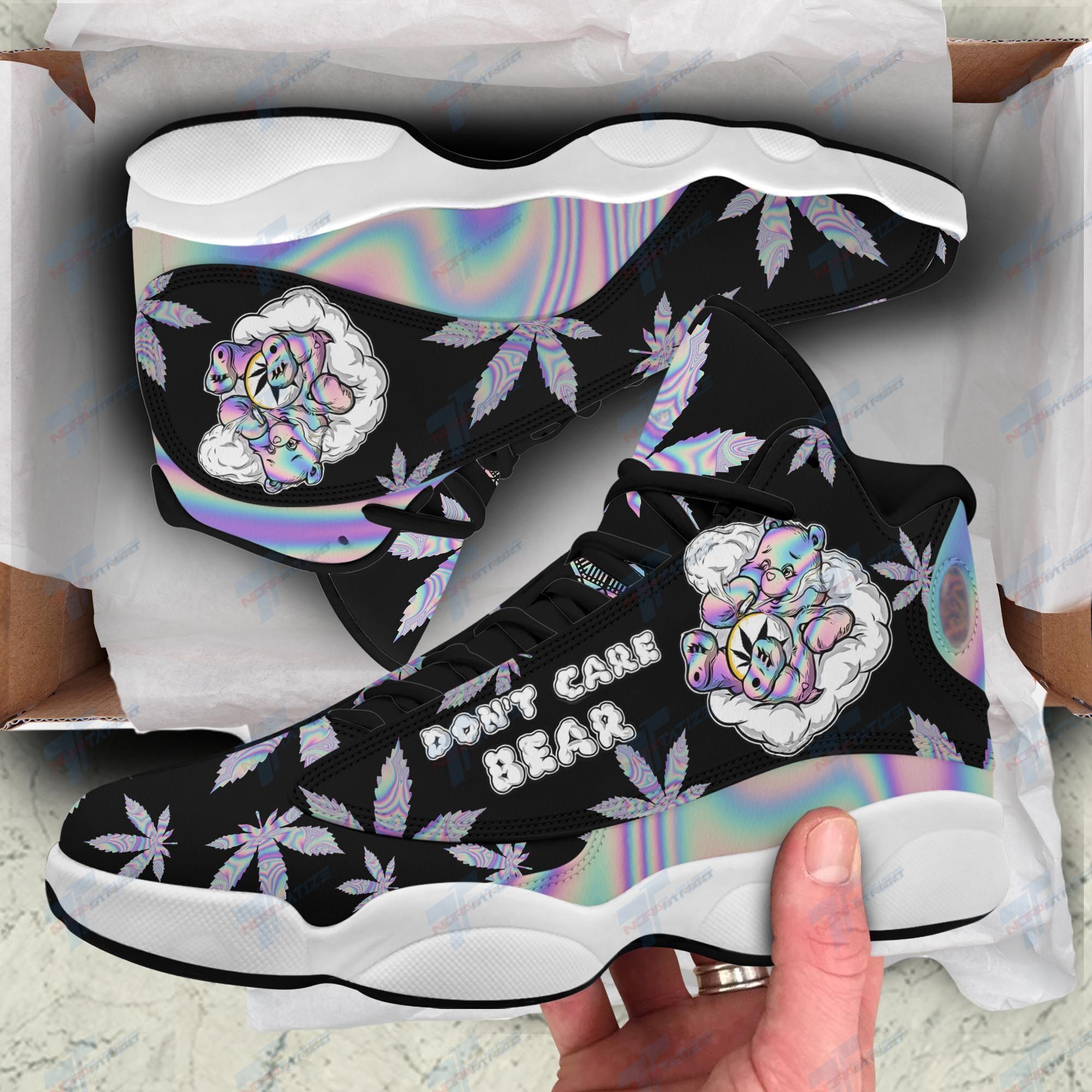 JWFancy Weed AJ13 Sneakers Shoes For Men And Women
