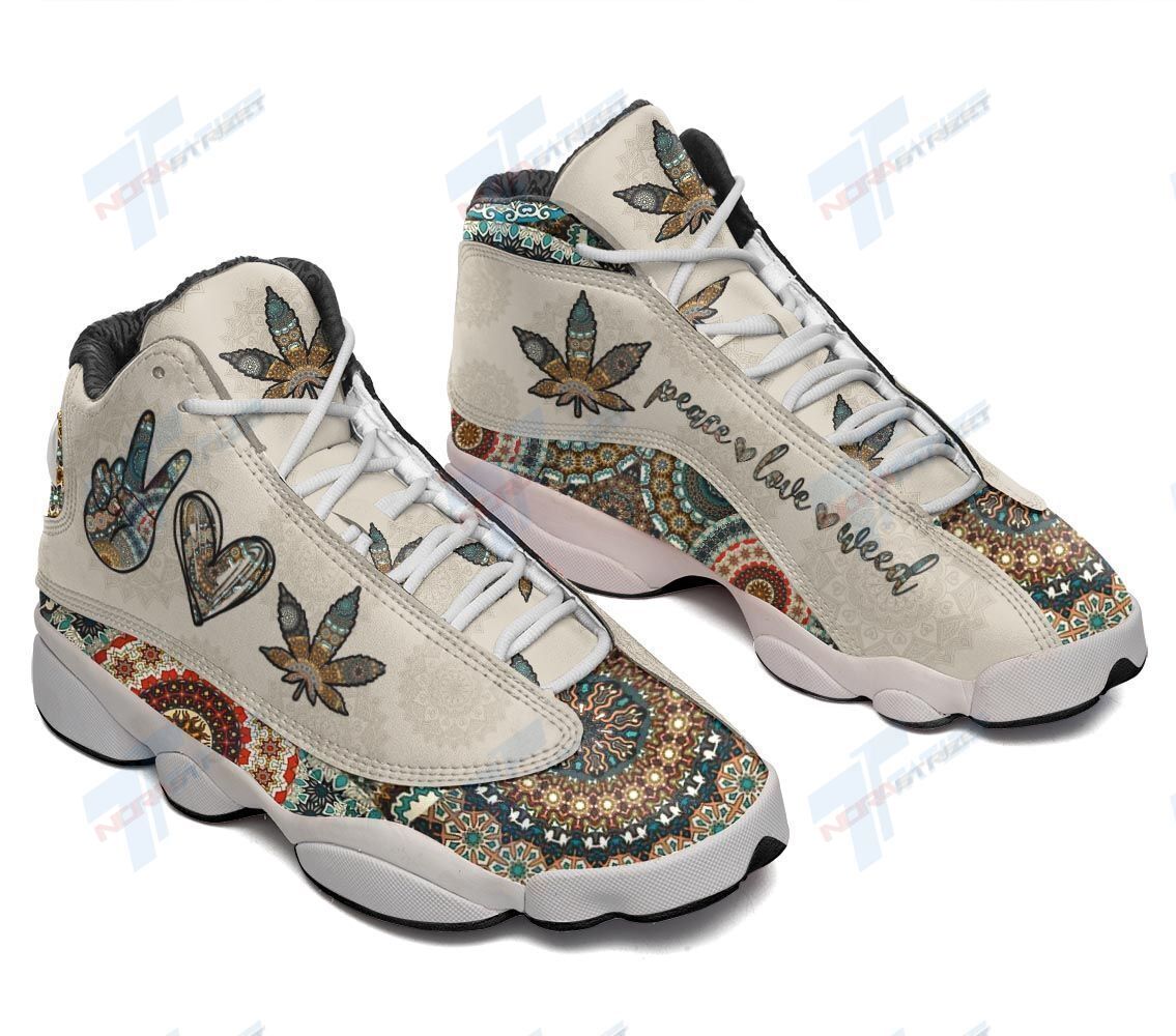 JWFancy Weed AJ13 Sneakers Shoes For Men And Women