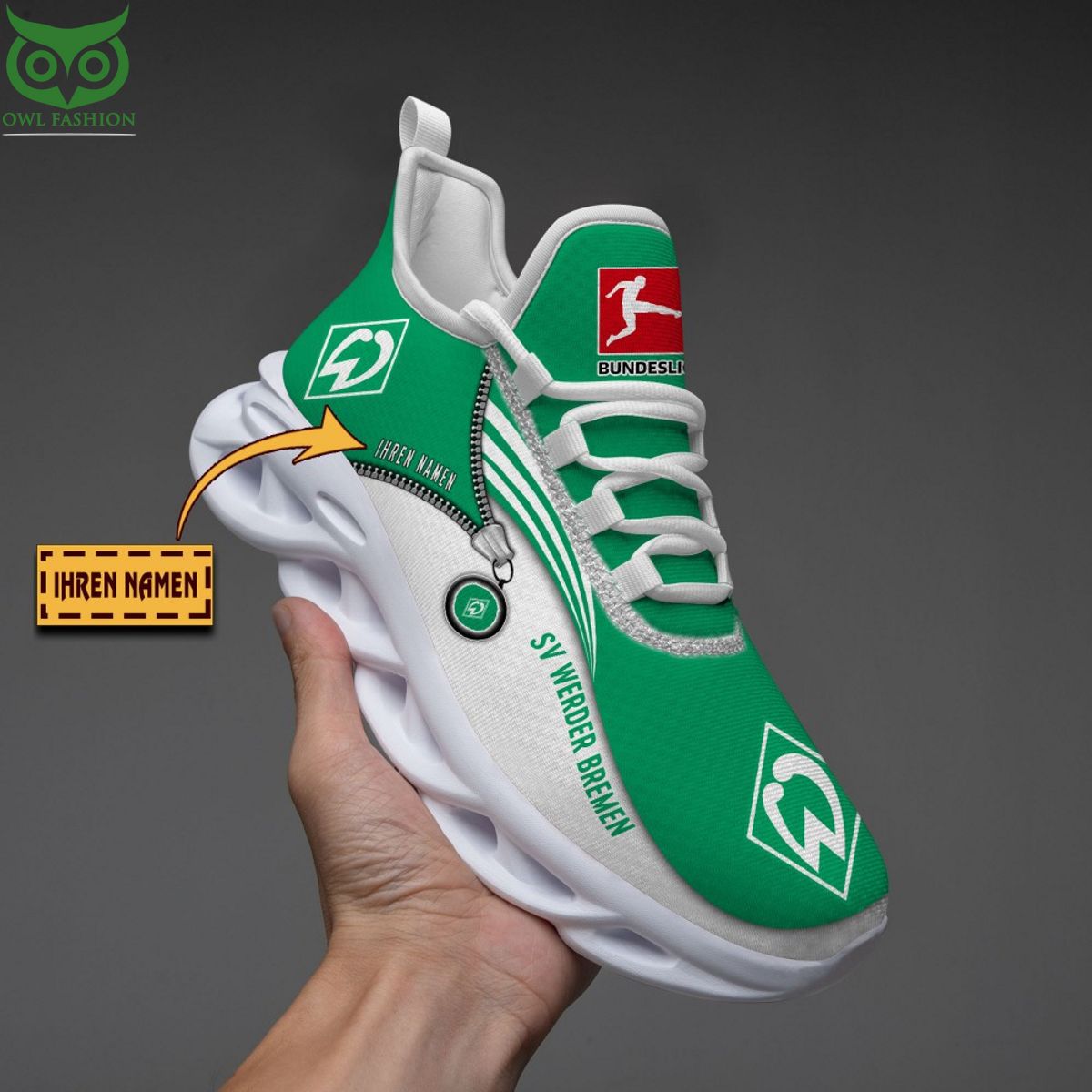 JWFancy Werder Bremen Max Soul Shoes Sneakers For Men And Women