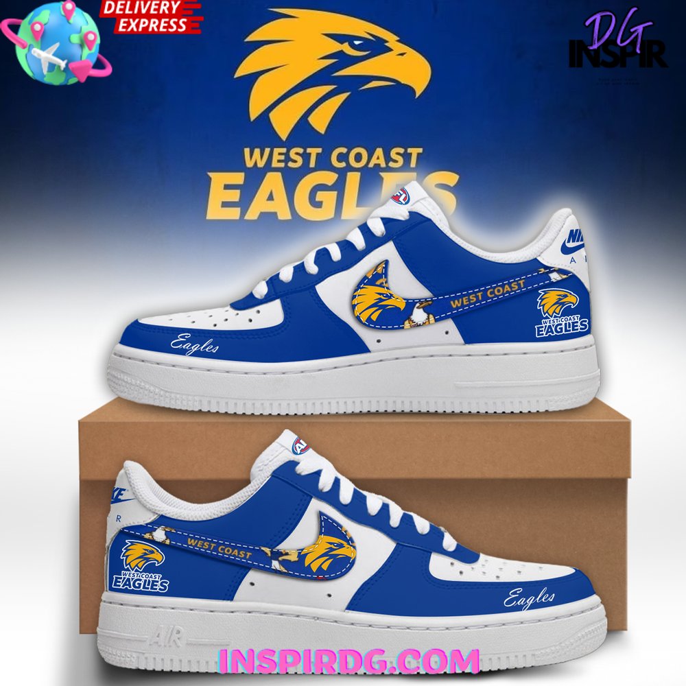 JWFancy West Coast Eagles Air Low-Top Sneakers Shoes For Men And Women