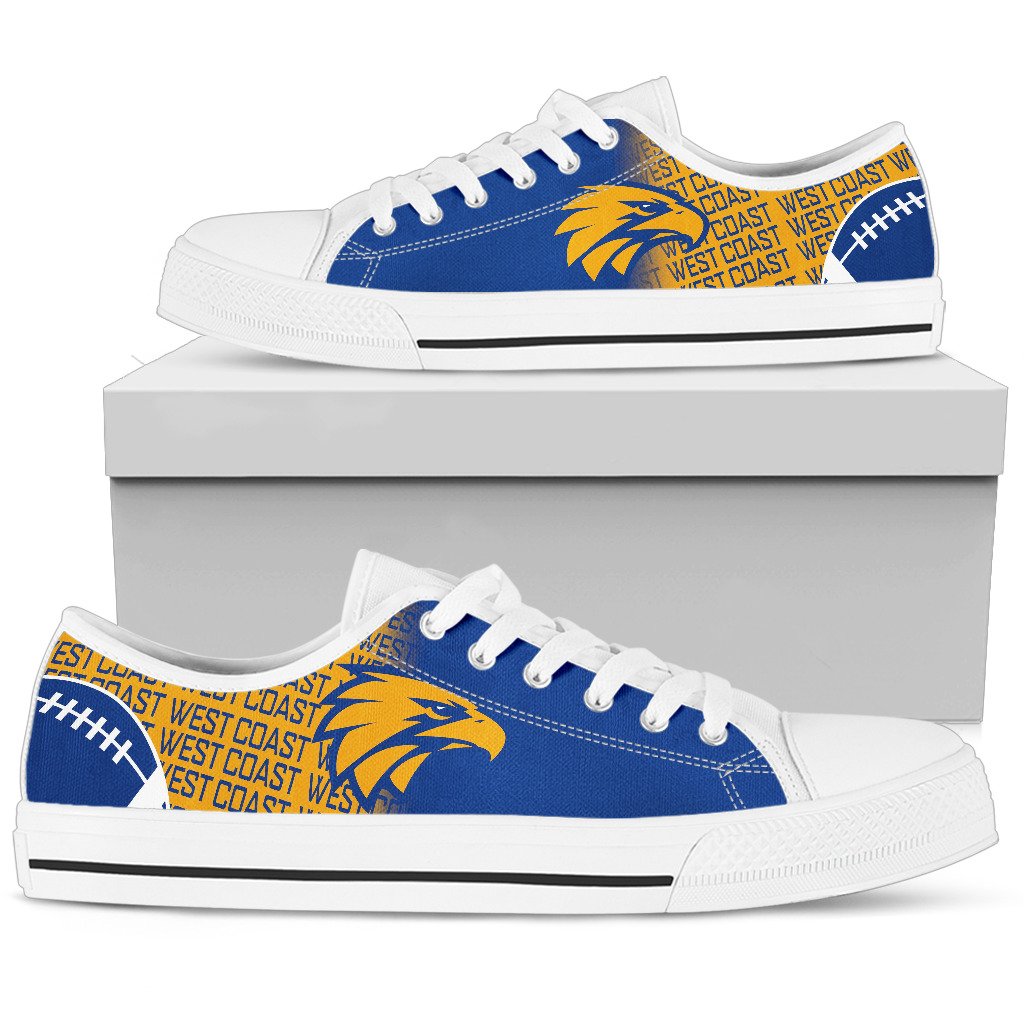 JWFancy West Coast Eagles Low Top Canvas Sneakers Shoes For Men And Women
