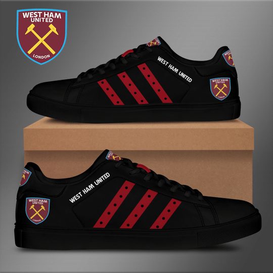 JWFancy West Ham United FC Skate Stan Shoes Sneakes For Men And Women