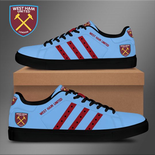 JWFancy West Ham United FC Skate Stan Shoes Sneakes For Men And Women