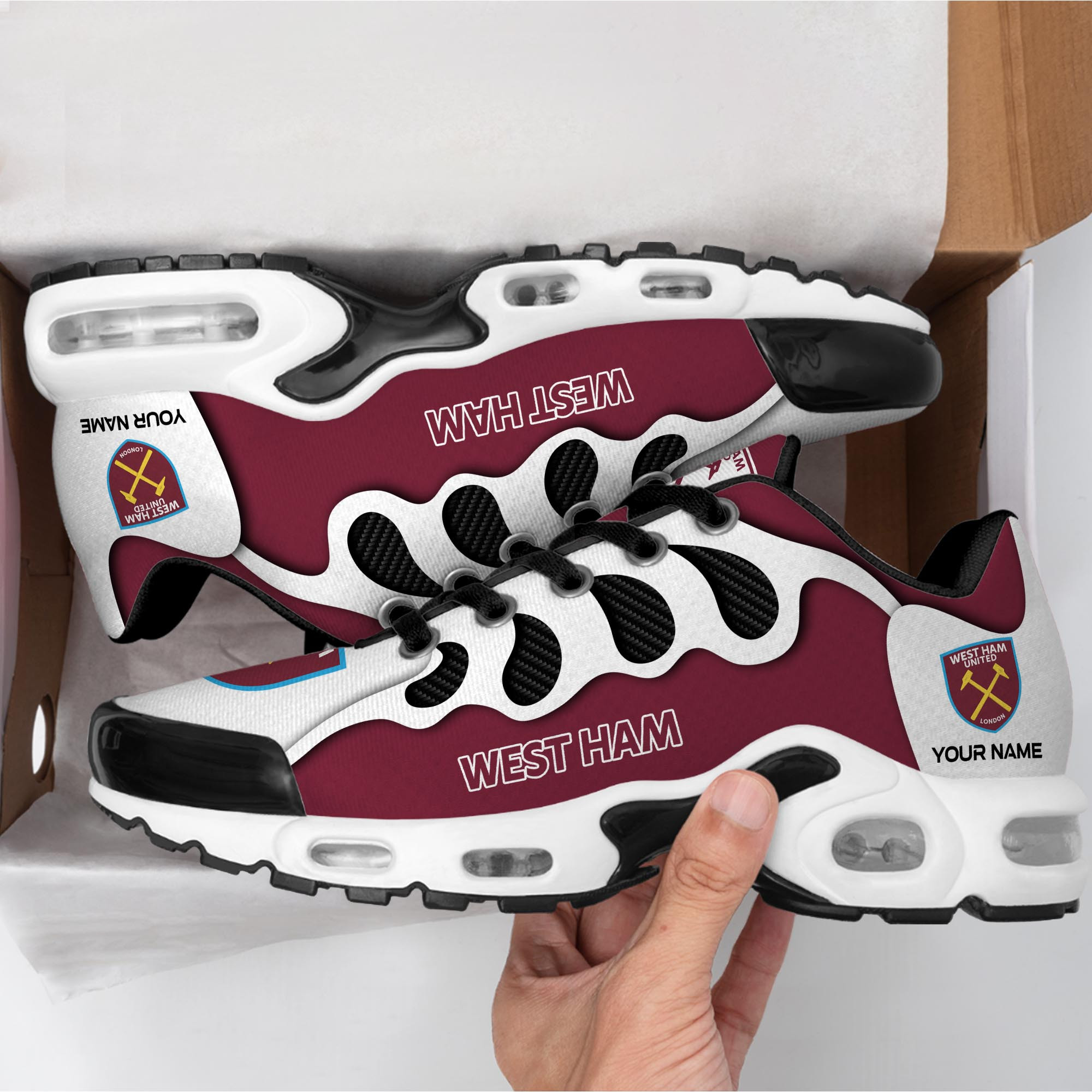 JWFancy West Ham United TN Shoes Sneakers For Men And Women