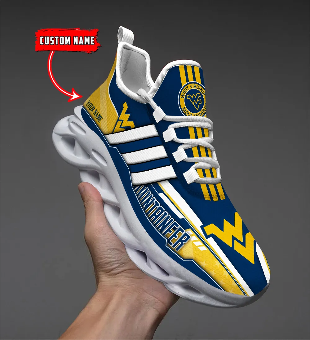 JWFancy West Virginia Mountaineers Max Soul Shoes Sneakers For Men And Women