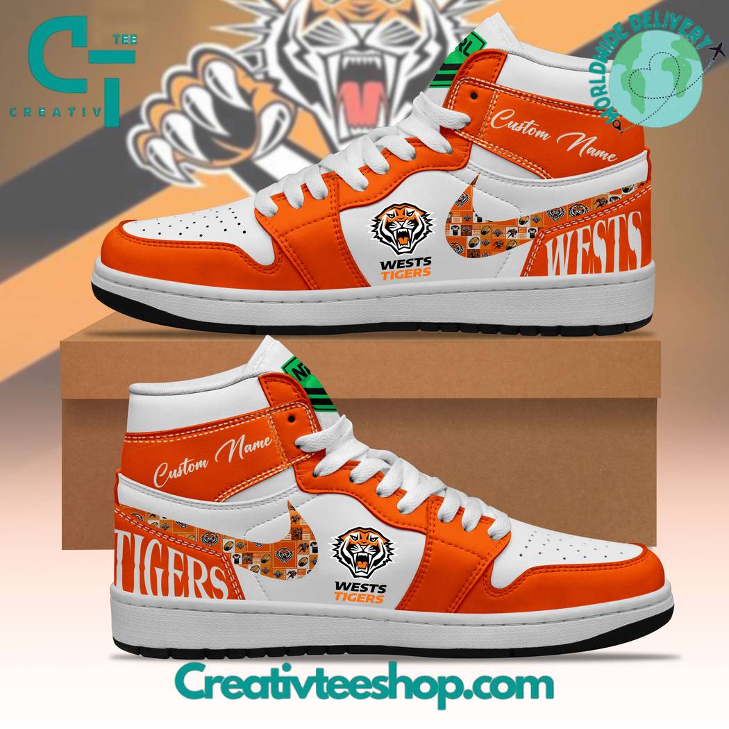 JWFancy Wests Tigers AJ1 High Sneakers Shoes For Men And Women