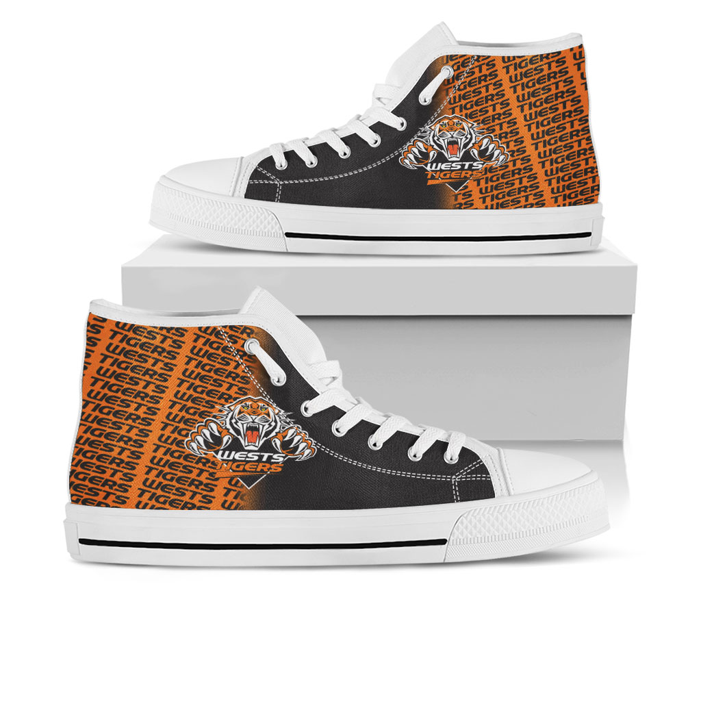 JWFancy Wests Tigers High Top Canvas Sneakers Shoes For Men And Women