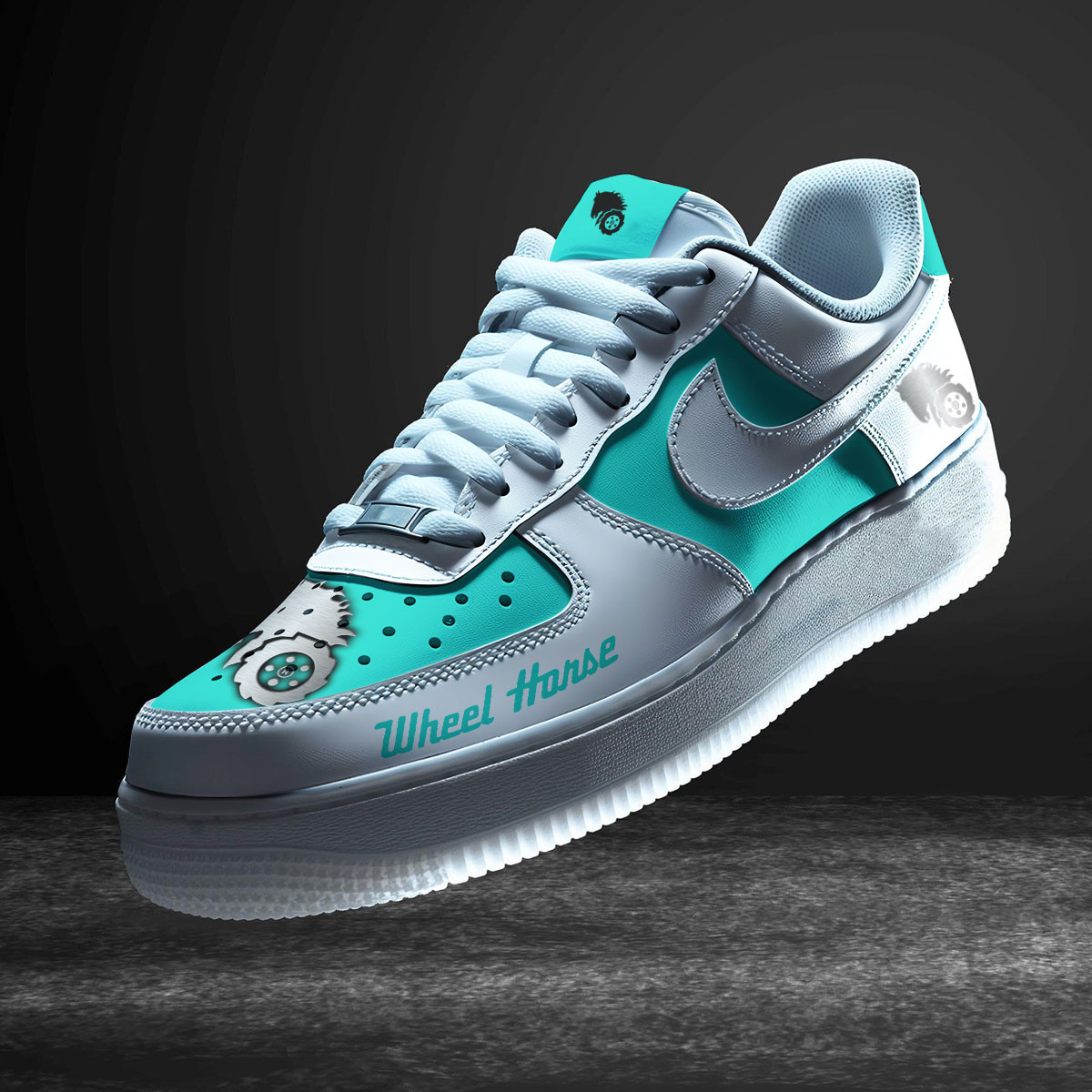 JWFancy Wheel Horse Air Low-Top Sneakers Shoes For Men And Women