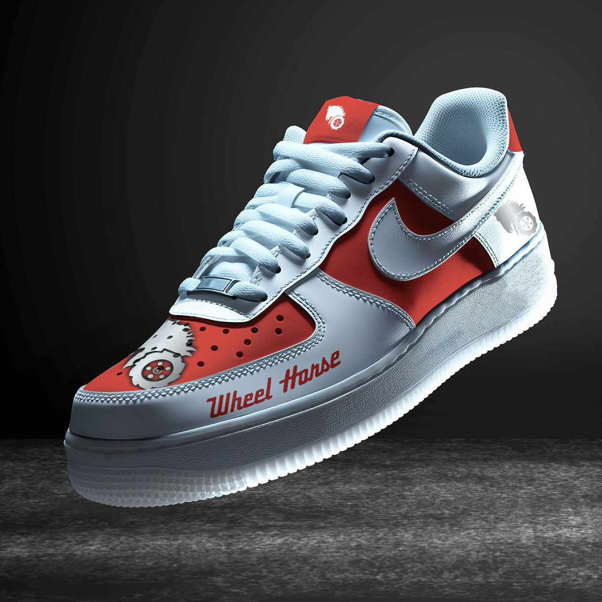 JWFancy Wheel Horse Air Low-Top Sneakers Shoes For Men And Women