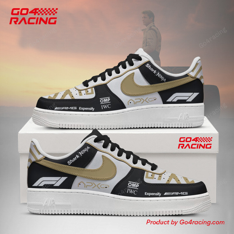 JWFancy White F1 The Movie Air Low-Top Sneakers Shoes For Men And Women