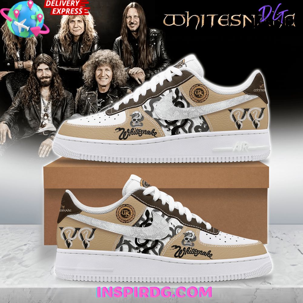 JWFancy Whitesnake Air Low-Top Sneakers Shoes For Men And Women