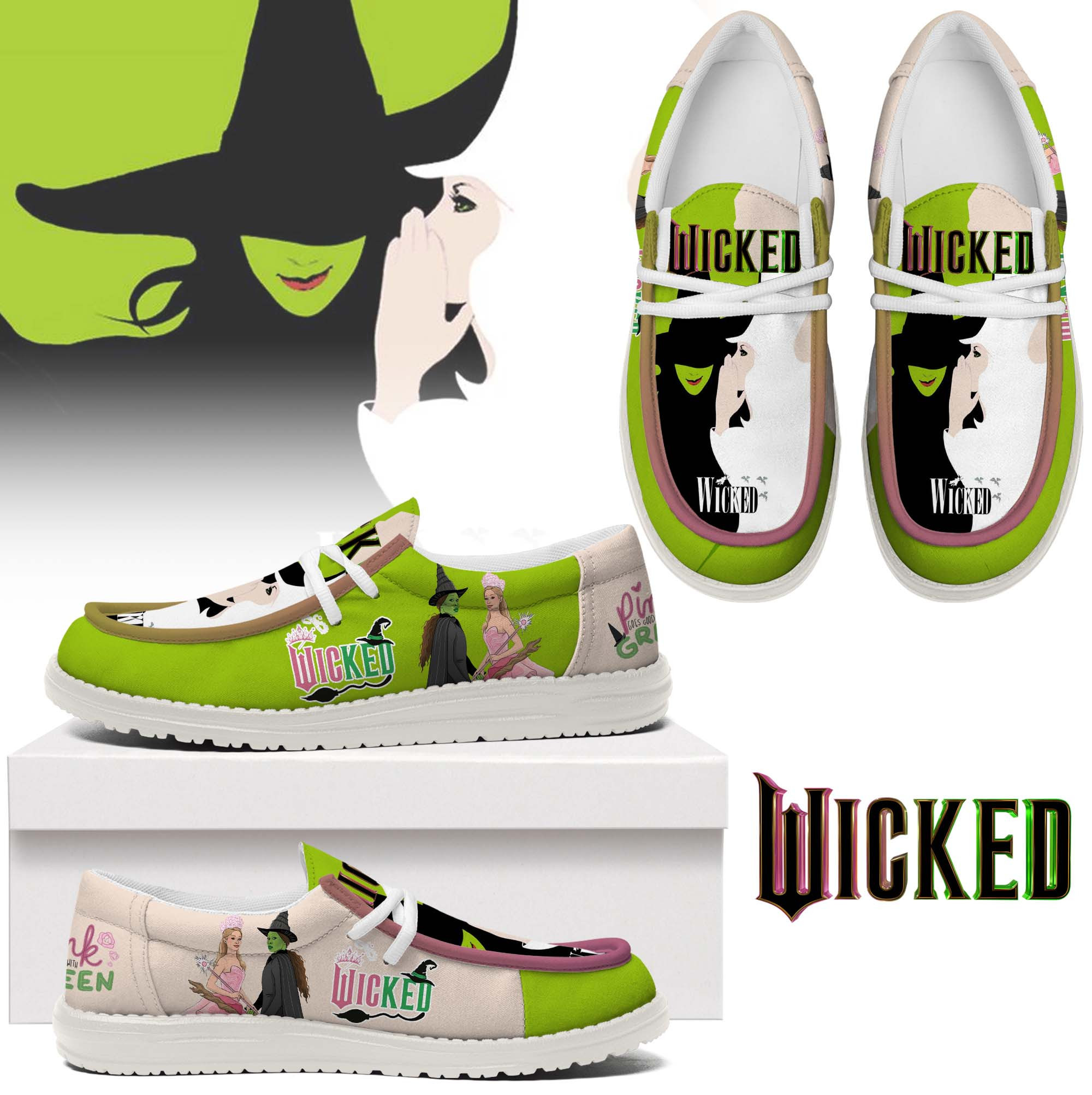 JWFancy Wicked – Custom Name Hey Dude
