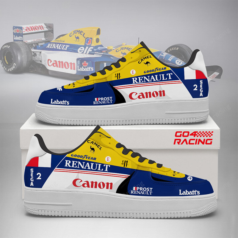 JWFancy Williams Formula Air Low-Top Sneakers Shoes For Men And Women