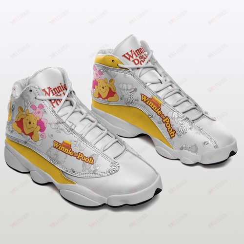 JWFancy Winnie the Pooh AJ13 Sneakers Shoes For Men And Women