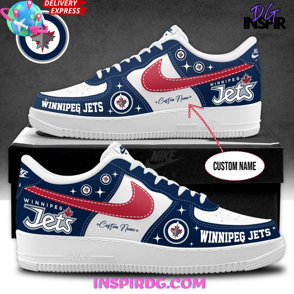 JWFancy Winnipeg Jets Air Low-Top Sneakers Shoes For Men And Women